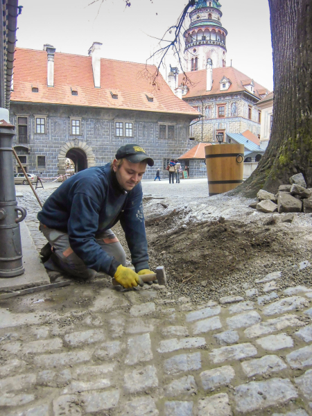 Oprava dlažby