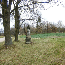 Svatý Jan Nepomucký - Hosín - před opravou