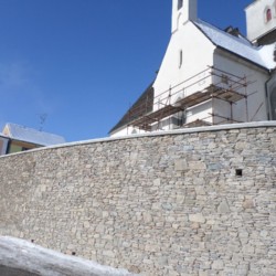 Kamenný obklad Přídolí
